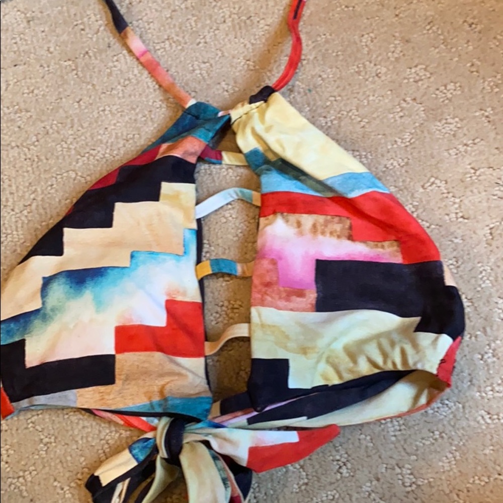 billabong bathing suit top